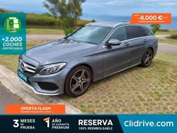 Gris Usado 2016 Mercedes C250 Familiar | 29.990 € (Caro)