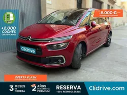 Rojo Usado 2019 Citroën C4 SpaceTourer Feel Monovolumen | 14.690 € (Precio justo)