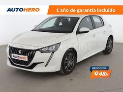 Blanco Usado 2021 Peugeot 208 Active Utilitario | 11.199 € (Precio justo)