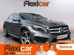 Gris Usado 2017 Mercedes GLA220 AMG line SUV | 24.990 € (Precio justo)