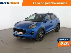 Azul Usado 2022 Ford Puma Titanium SUV | 18.999 € (Precio justo)