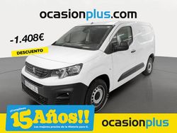 Blanco Usado 2022 Peugeot Partner Premium Monovolumen | 15.490 € (Un poco caro)