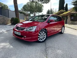 Rojo Usado 2005 Honda Civic Sport Berlina | 4590 € (Precio justo)