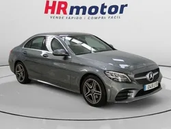 Gris Usado 2020 Mercedes C200 AMG line Berlina | 28.510 € (Precio justo)