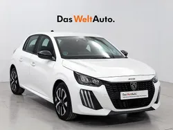 Blanco Usado 2024 Peugeot 208 Active Utilitario | 16.950 € (Precio justo)