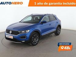 Azul Usado 2019 VW T-Roc Sportline SUV | 21.399 € (Precio justo)
