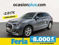 Gris Usado 2021 Audi Q3 S-Line SUV | 30.990 € (Precio justo)
