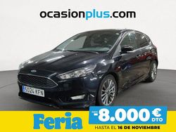 Negro Usado 2017 Ford Focus ST-Line Utilitario | 13.250 € (Precio justo)