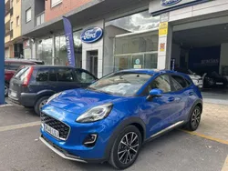 Azul Usado 2021 Ford Puma Titanium SUV | 18.999 € (Precio justo)
