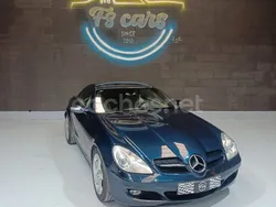 Azul Usado 2005 Mercedes SLK350 Descapotable | 14.590 € (Precio justo)