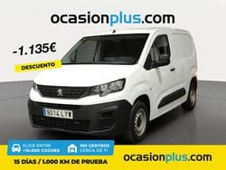 Blanco Usado 2022 Peugeot Partner S Van | 12.490 € (Precio justo)