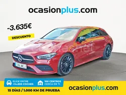 Rojo Usado 2022 Mercedes CLA200 Shooting Brake Familiar | 39.990 € (Caro)