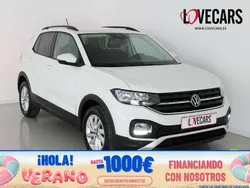 Blanco Usado 2020 VW T-Cross Advance SUV | 18.700 € (Precio justo)