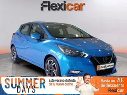Azul Usado 2021 Nissan Micra Acenta Utilitario | 13.470 € (Precio justo)