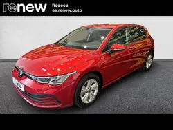 Rojo Usado 2021 VW Golf VIII Life Berlina | 21.900 € (Precio justo)