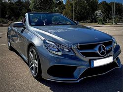 Gris / plata Usado 2015 Mercedes E220 Descapotable | 24.000 € (Caro)