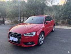 Rojo Usado 2015 Audi A3 Ambition Berlina | 16.900 € (Precio justo)