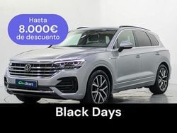 Gris Usado 2021 VW Touareg R-line SUV | 43.990 € (Precio justo)