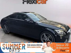 Negro Usado 2016 Mercedes C220 AMG line Coupe | 26.990 € (Precio justo)