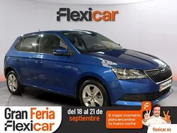 Azul Usado 2019 Skoda Fabia Ambition Berlina | 10.970 € (Precio justo)