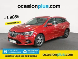 Rojo Usado 2021 Renault Mégane GrandTour Zen Familiar | 17.200 € (Precio justo)