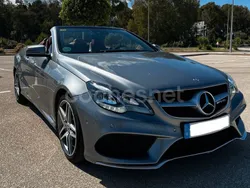 Gris Usado 2015 Mercedes E220 Descapotable | 19.900 € (Precio justo)