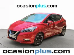 Rojo Usado 2021 Nissan Micra Acenta Utilitario | 10.410 € (Buen precio)