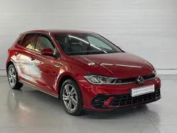 Rojo Usado 2022 VW Polo R-line Utilitario | 16.900 € (Precio justo)