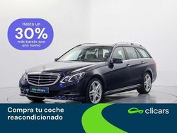 Azul Usado 2016 Mercedes E400 Elegance Familiar | 19.990 €
