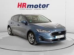 Azul Usado 2022 Ford Focus Trend Berlina | 14.390 € (Precio justo)