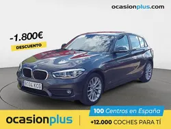 Gris Usado 2017 BMW 118 Utilitario | 18.350 € (Precio justo)