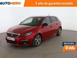 Rojo Usado 2018 Peugeot 308 GT-line Utilitario | 11.599 € (Precio justo)