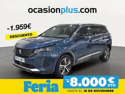 Azul Usado 2023 Peugeot 5008 Allure SUV | 21.550 € (Precio justo)