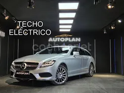 Gris / plata Usado 2015 Mercedes CLS350 Shooting Brake Familiar | 27.490 € (Caro)