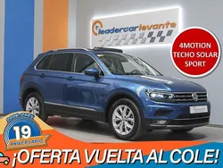Azul Usado 2019 VW Tiguan Sportline SUV | 27.900 € (Buen precio)