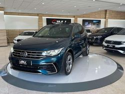 Azul Usado 2021 VW Tiguan R-line SUV | 35.500 € (Precio justo)