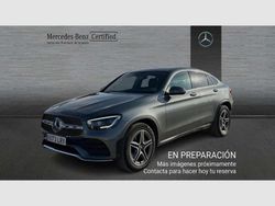 Gris Usado 2021 Mercedes GLC220 Coupe | 44.990 € (Precio justo)