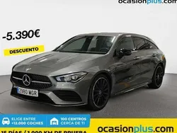 Gris Usado 2023 Mercedes CLA200 Shooting Brake Familiar | 31.319 € (Super precio)