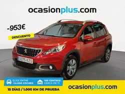 Rojo Usado 2019 Peugeot 2008 Signature Sky SUV | 10.490 € (Super precio)