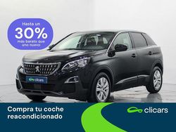 Negro Usado 2018 Peugeot 3008 Active SUV | 12.990 € (Precio justo)