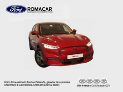 Rojo Usado 2022 Ford Mustang Mach-E SUV | 49.500 € (Precio justo)