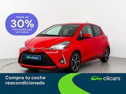 Rojo Usado 2017 Toyota Yaris Berlina | 12.990 € (Precio justo)
