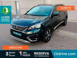 Negro Usado 2017 Peugeot 5008 Allure Monovolumen | 16.390 € (Precio justo)