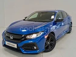 Azul Usado 2017 Honda Civic Elegance Berlina | 16.900 € (Precio justo)