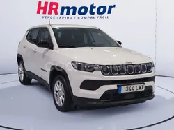 Blanco Usado 2022 Jeep Compass Longitude SUV | 20.710 € (Precio justo)