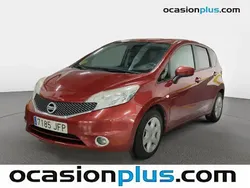 Rojo Usado 2015 Nissan Note Visia Monovolumen | 8200 € (Precio justo)