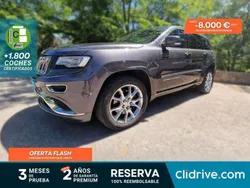 Gris Usado 2015 Jeep Grand Cherokee Summit SUV | 24.890 € (Precio justo)