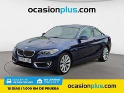 Azul Usado 2015 BMW 220 Coupe | 18.950 € (Precio justo)