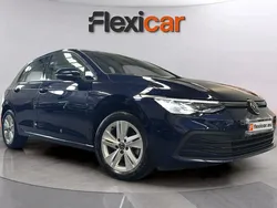 Azul Usado 2021 VW Golf VIII Berlina | 18.890 € (Precio justo)