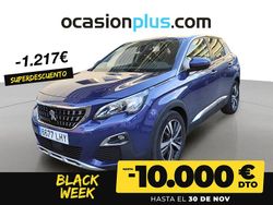Azul Usado 2020 Peugeot 3008 Allure SUV | 13.390 € (Buen precio)